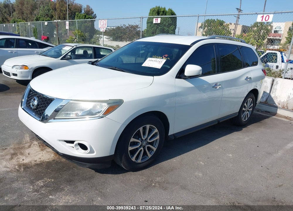 2015 NISSAN PATHFINDER S VIN: 5N1AR2MN8FC692071