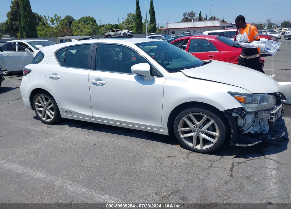 2015 LEXUS CT 200H VIN: JTHKD5BH2F2244290