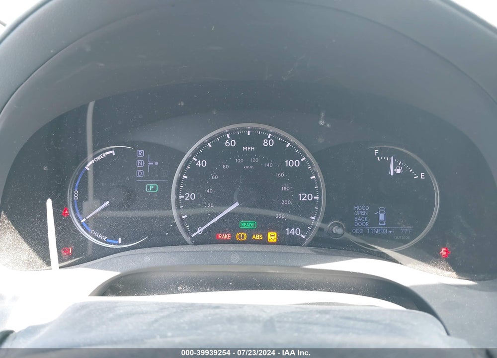 2015 LEXUS CT 200H VIN: JTHKD5BH2F2244290