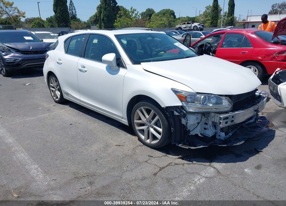 2015 LEXUS CT 200H VIN: JTHKD5BH2F2244290