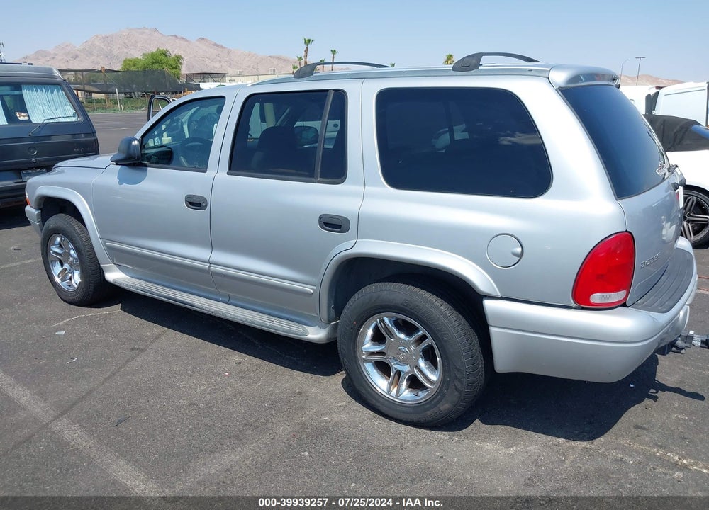 2003 DODGE DURANGO R/T VIN: 1D4HS78Z93F604241