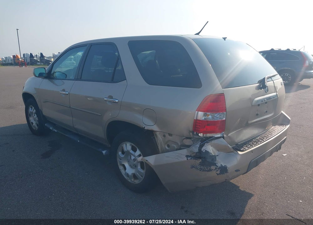 2002 ACURA MDX VIN: 2HNYD18232H523881
