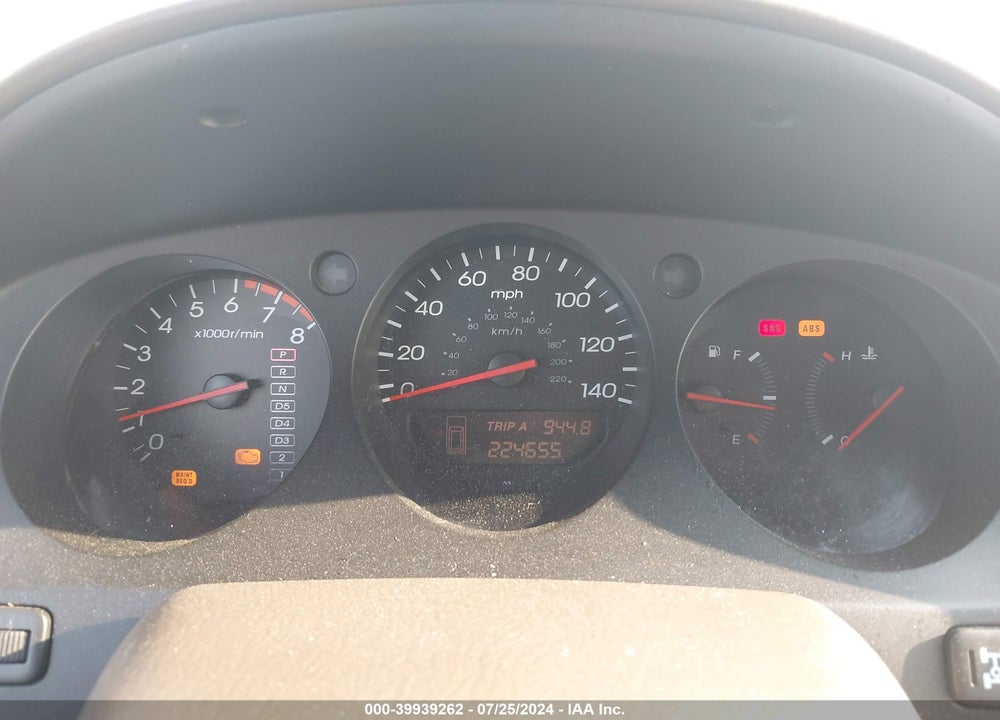 2002 ACURA MDX VIN: 2HNYD18232H523881