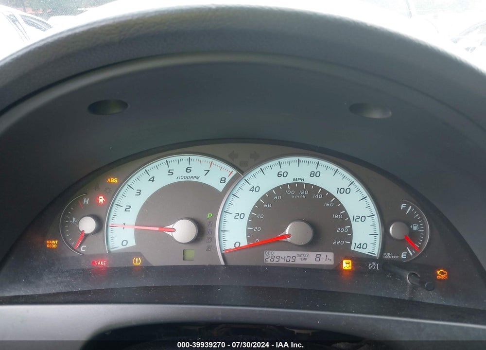 2011 TOYOTA CAMRY SE VIN: 4T1BF3EK8BU775396