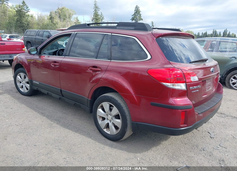 2011 SUBARU OUTBACK 2.5I PREMIUM VIN: 4S4BRBCC8B3383490