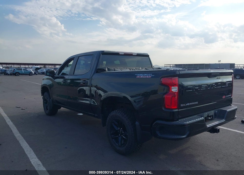 2020 CHEVROLET SILVERADO 1500 4WD SHORT BED CUSTOM TRAIL BOSS VIN: 1GCPYCEH0LZ200884