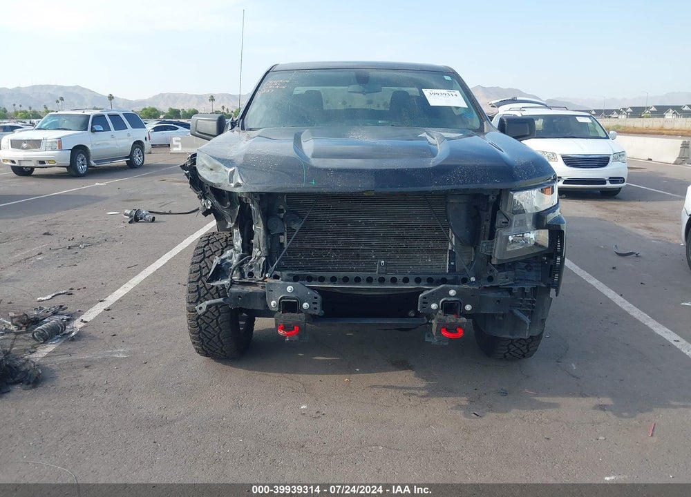 2020 CHEVROLET SILVERADO 1500 4WD SHORT BED CUSTOM TRAIL BOSS VIN: 1GCPYCEH0LZ200884