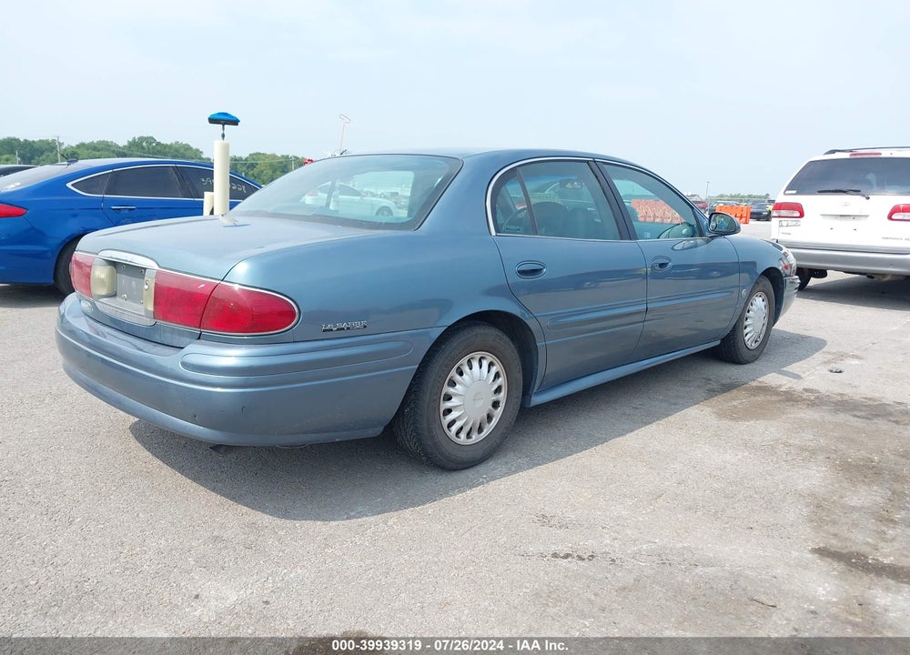 2001 BUICK LESABRE CUSTOM VIN: 1G4HP54K014192355