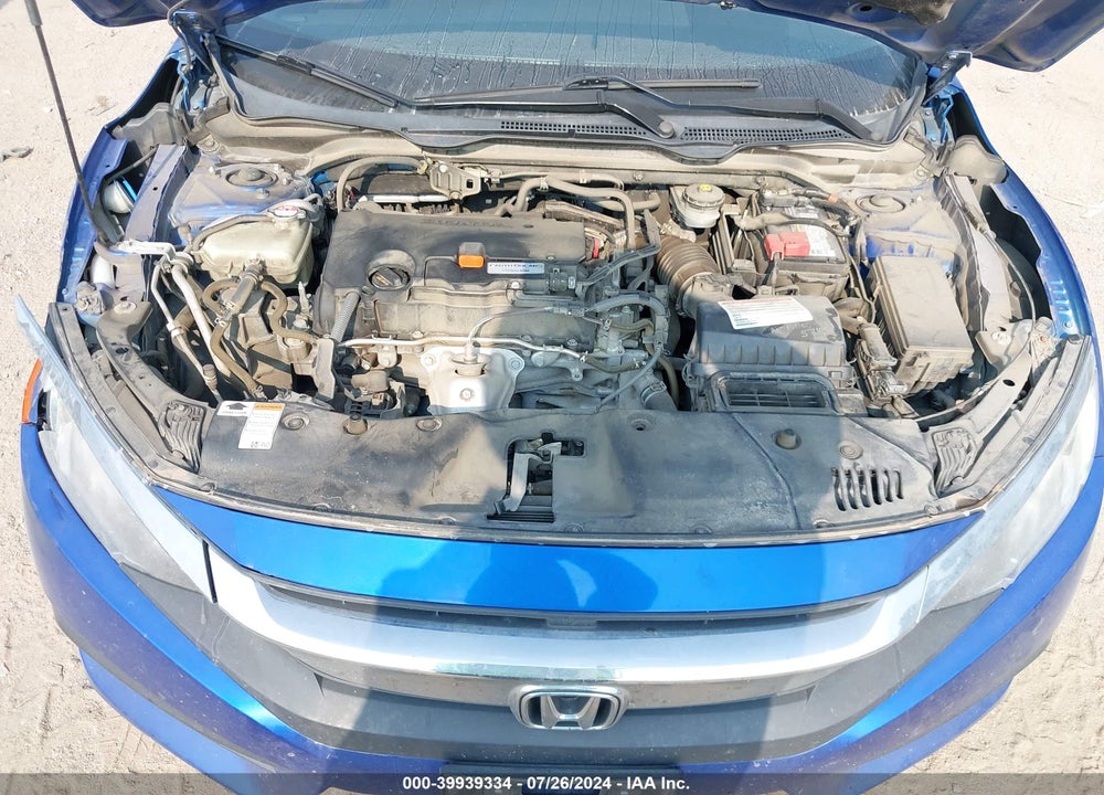 2017 HONDA CIVIC VIN: 19XFC2F54HE037443