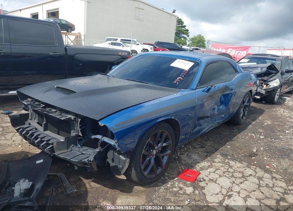 2021 DODGE CHALLENGER R/T VIN: 2C3CDZBT3MH623762