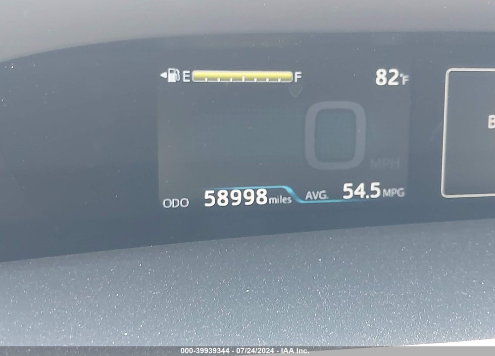 2016 TOYOTA PRIUS THREE VIN: JTDKARFU9G3526821