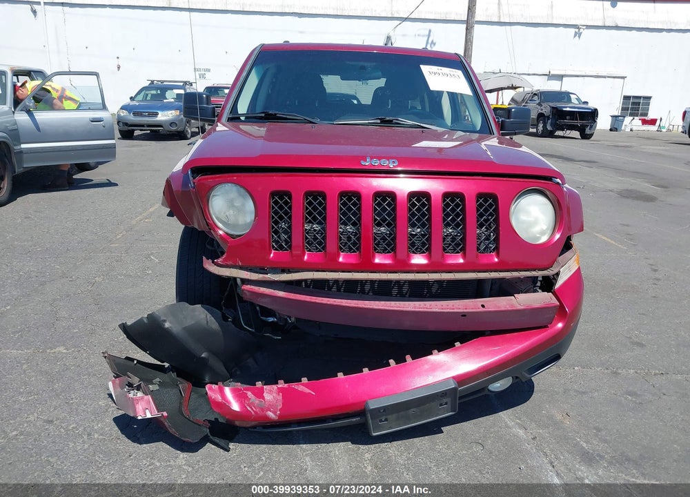 2012 JEEP PATRIOT SPORT VIN: 1C4NJRBB7CD583640