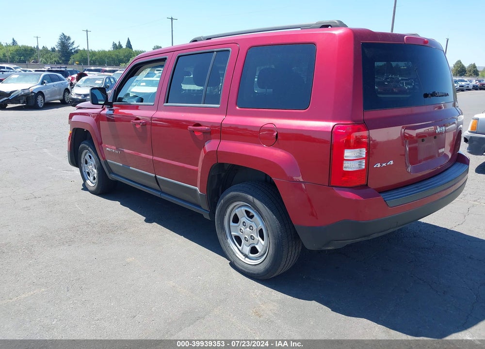 2012 JEEP PATRIOT SPORT VIN: 1C4NJRBB7CD583640