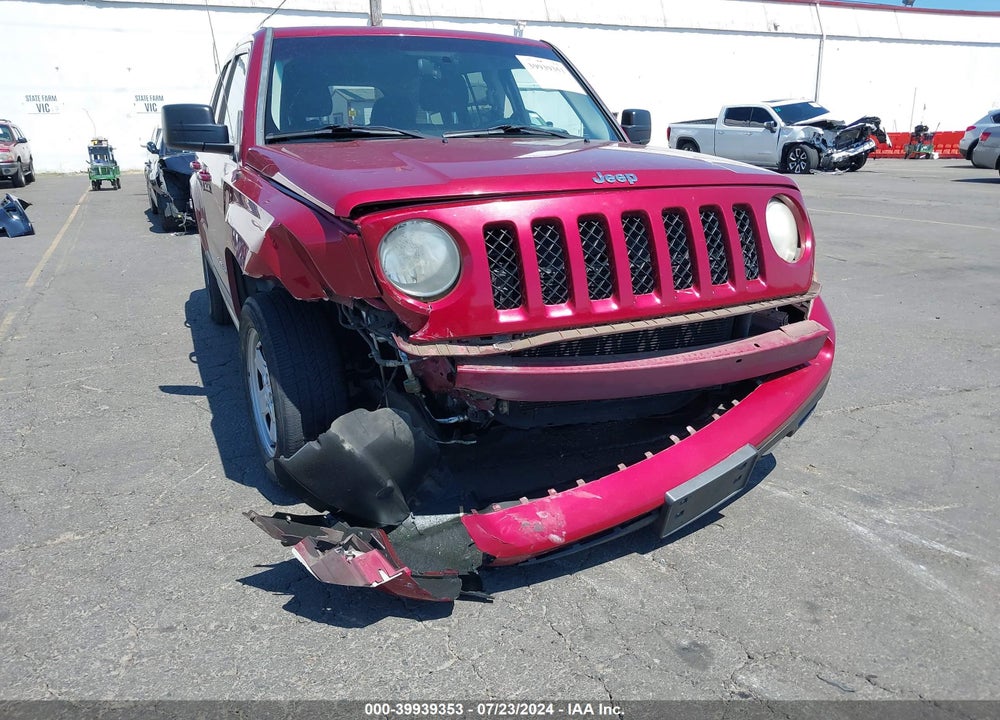 2012 JEEP PATRIOT SPORT VIN: 1C4NJRBB7CD583640