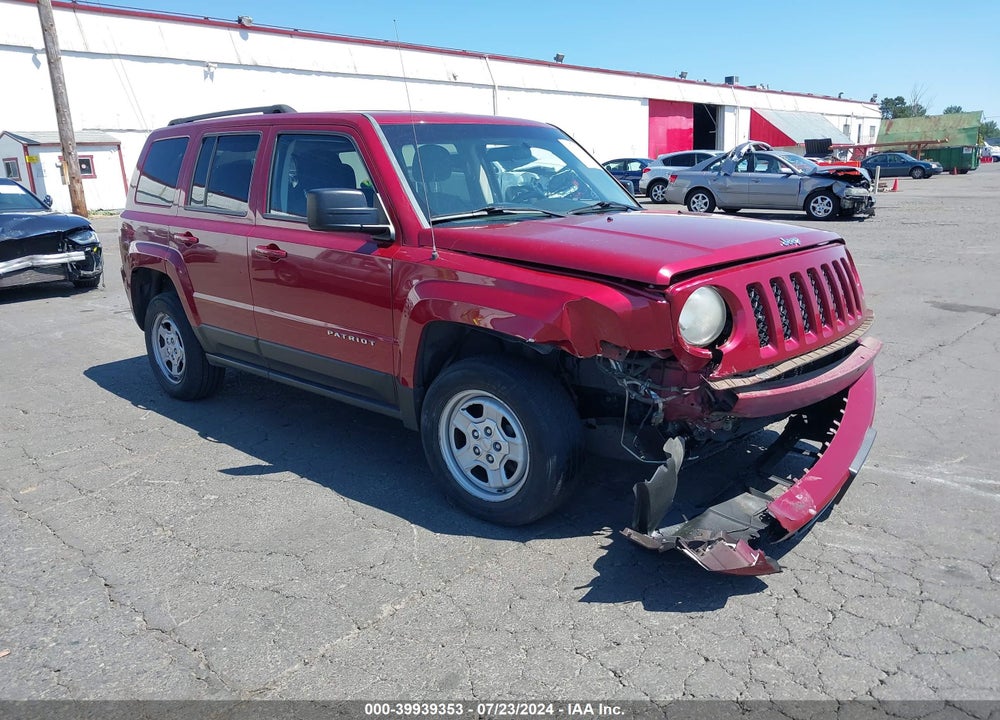 2012 JEEP PATRIOT SPORT VIN: 1C4NJRBB7CD583640