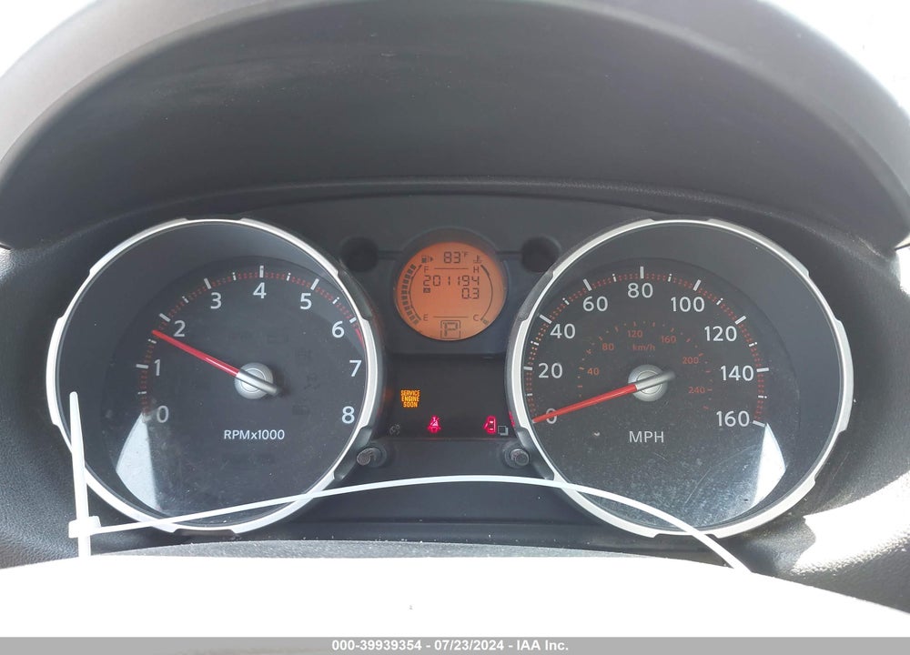 2008 NISSAN ROGUE SL VIN: JN8AS58TX8W007576
