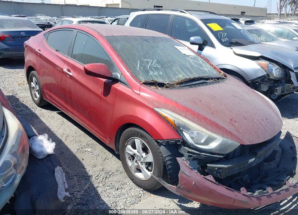2015 HYUNDAI ELANTRA SE VIN: 5NPDH4AE4FH646245