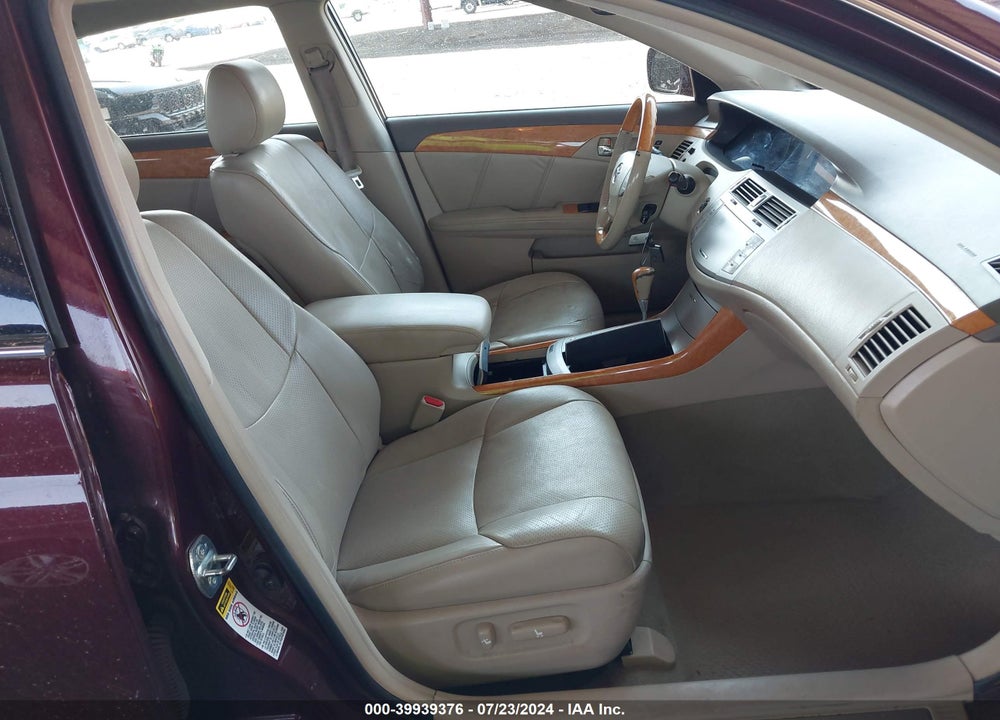 2005 TOYOTA AVALON LIMITED VIN: 4T1BK36B05U017924