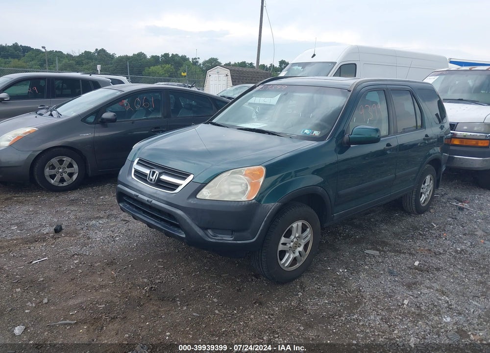 2002 HONDA CR-V EX VIN: JHLRD78832C030872