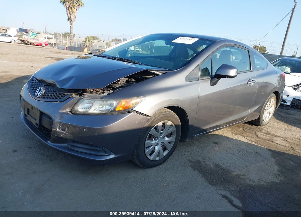2012 HONDA CIVIC LX VIN: 2HGFG3B57CH505146