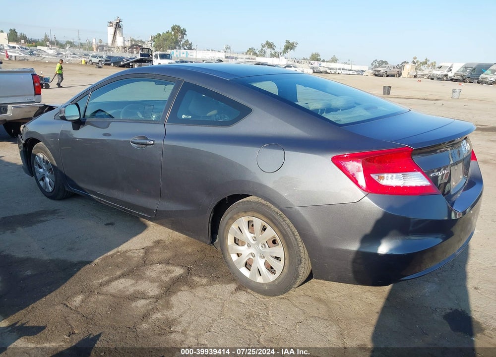2012 HONDA CIVIC LX VIN: 2HGFG3B57CH505146