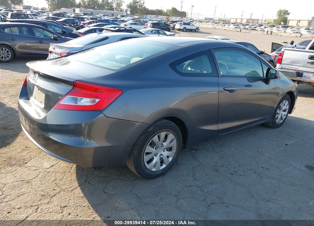 2012 HONDA CIVIC LX VIN: 2HGFG3B57CH505146