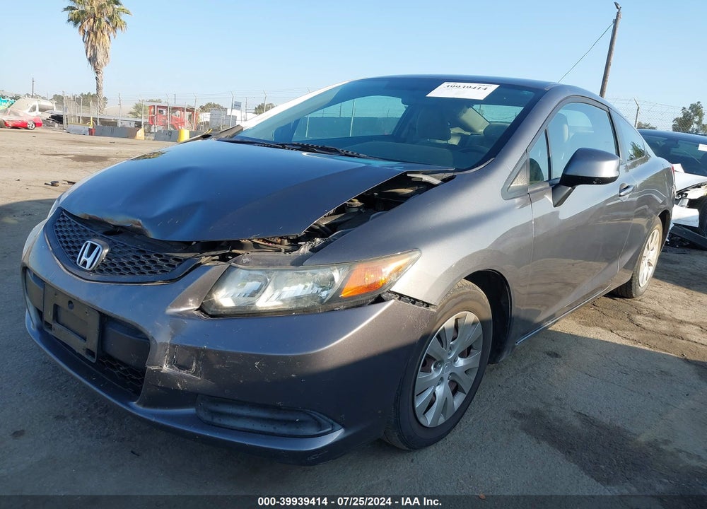 2012 HONDA CIVIC LX VIN: 2HGFG3B57CH505146