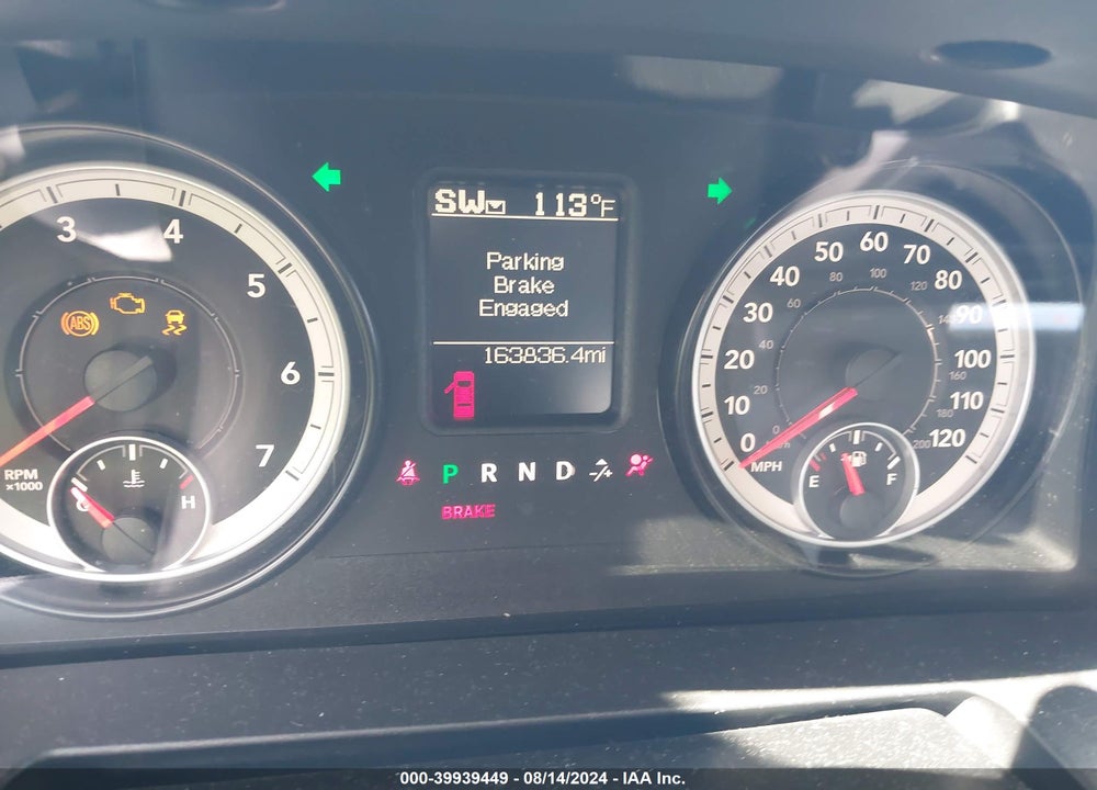 2014 RAM 1500 BIG HORN VIN: 1C6RR6GG5ES236424