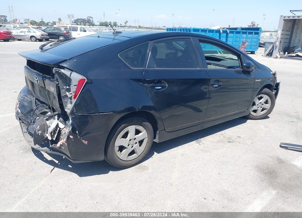 2011 TOYOTA PRIUS VIN: JTDKN3DU6B1432064