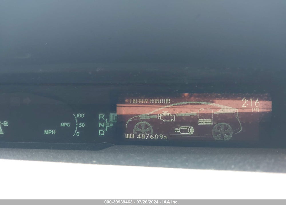 2011 TOYOTA PRIUS VIN: JTDKN3DU6B1432064