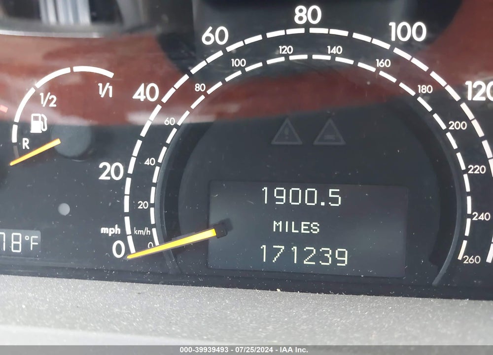2004 MERCEDES-BENZ S 430 VIN: WDBNG70J24A402796