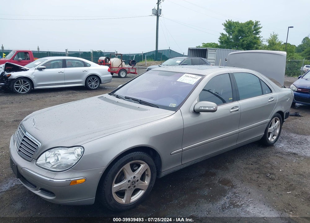 2004 MERCEDES-BENZ S 430 VIN: WDBNG70J24A402796