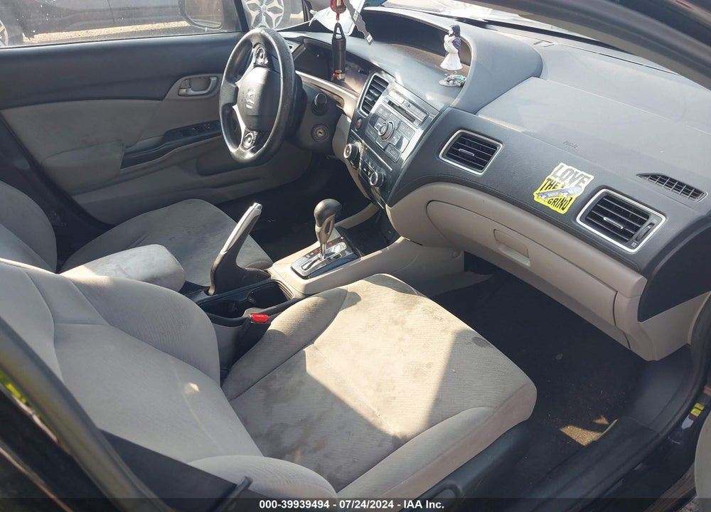 2013 HONDA CIVIC LX VIN: 19XFB2F52DE274557