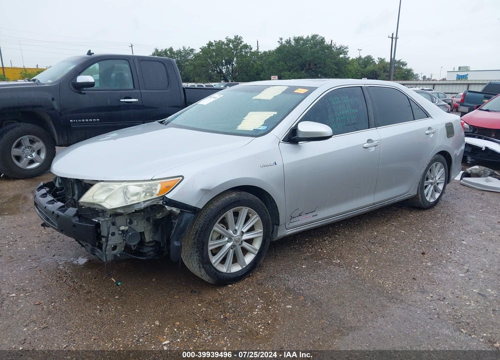 2012 TOYOTA CAMRY HYBRID XLE VIN: 4T1BD1FK4CU038111