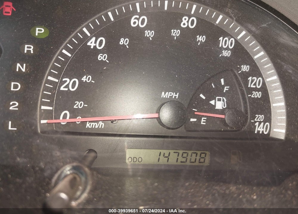 2002 TOYOTA CAMRY LE V6 VIN: 4T1BF30K72U003298