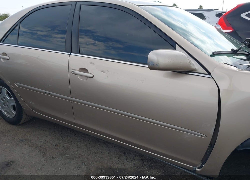 2002 TOYOTA CAMRY LE V6 VIN: 4T1BF30K72U003298