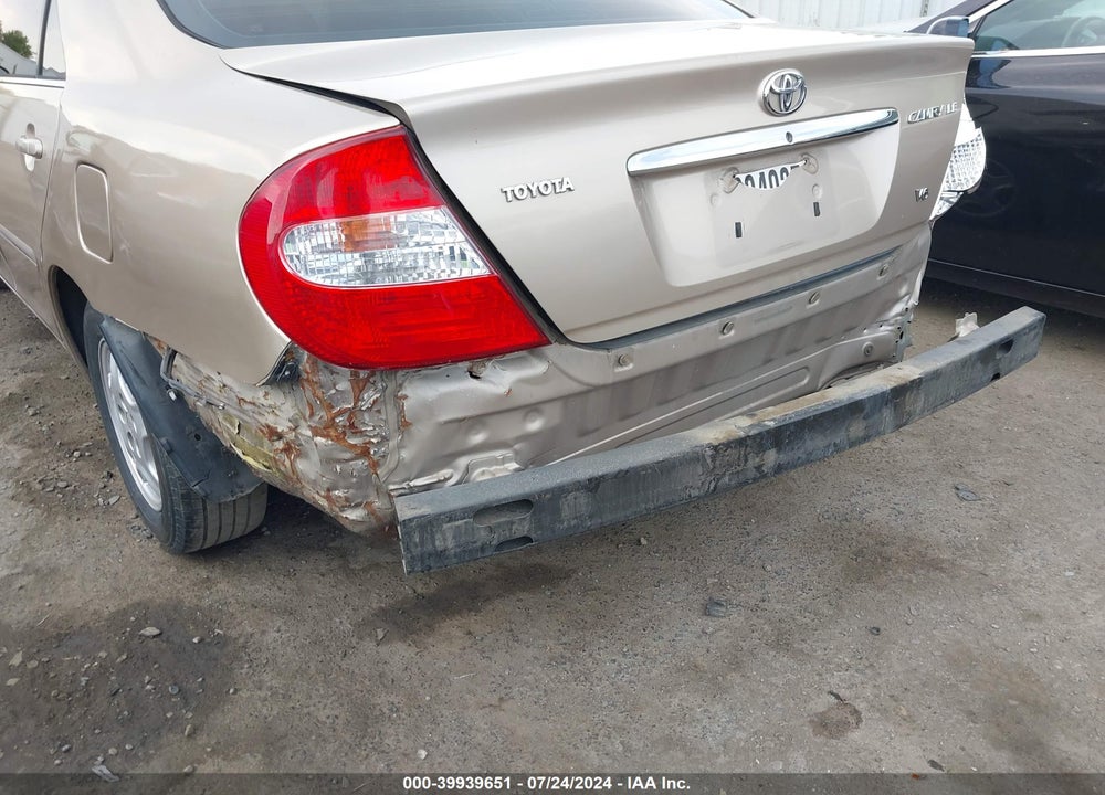 2002 TOYOTA CAMRY LE V6 VIN: 4T1BF30K72U003298