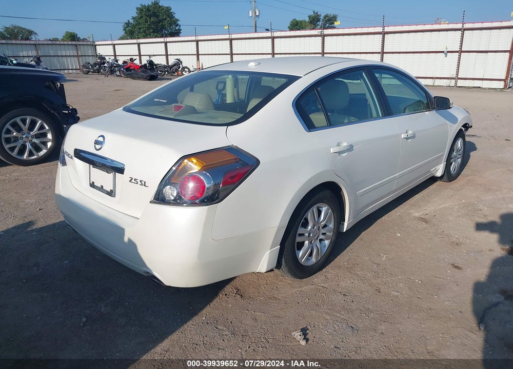 2012 NISSAN ALTIMA 2.5 S VIN: 1N4AL2AP3CN407164