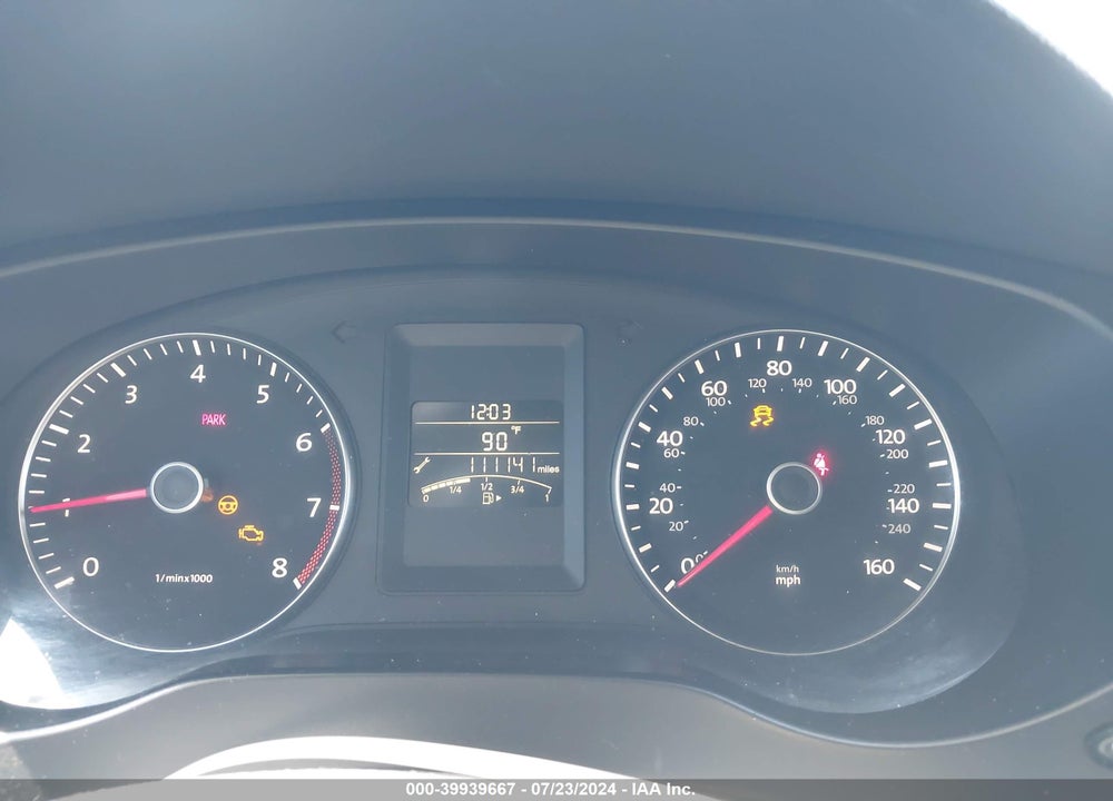 2014 VOLKSWAGEN JETTA 1.8T SE VIN: 3VWD17AJ3EM328349