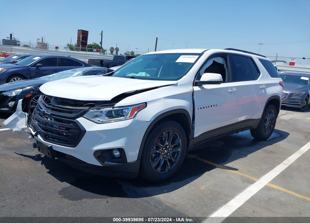 2021 CHEVROLET TRAVERSE FWD RS VIN: 1GNERJKW7MJ188106
