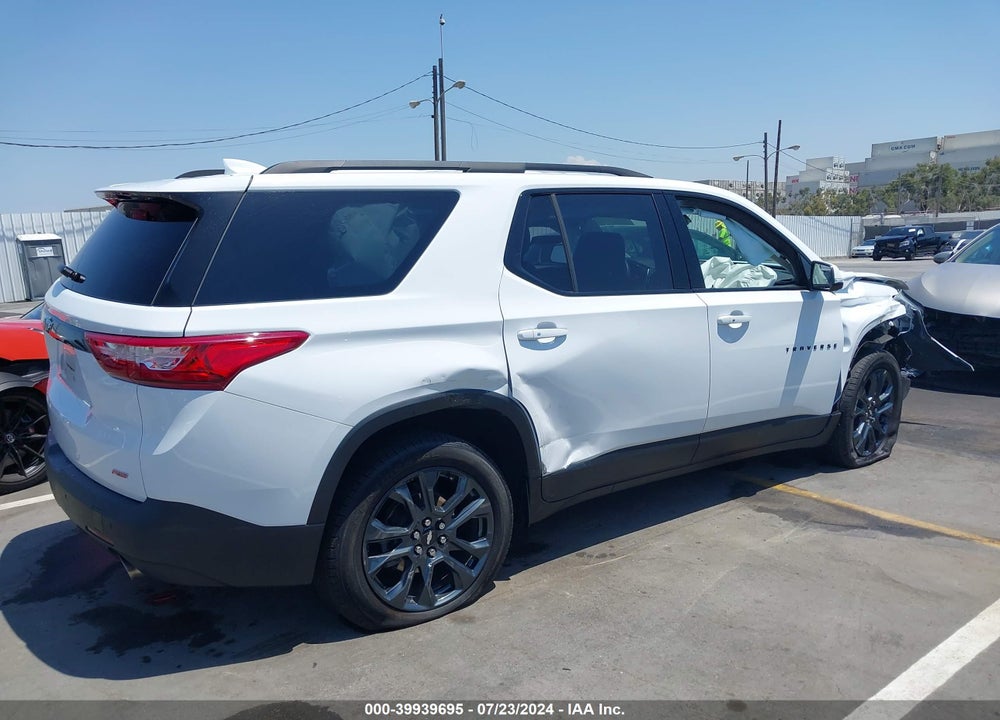 2021 CHEVROLET TRAVERSE FWD RS VIN: 1GNERJKW7MJ188106