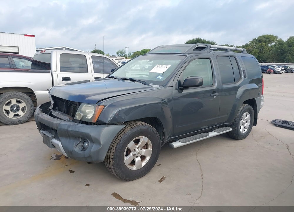 2009 NISSAN XTERRA S VIN: 5N1AN08U59C501146