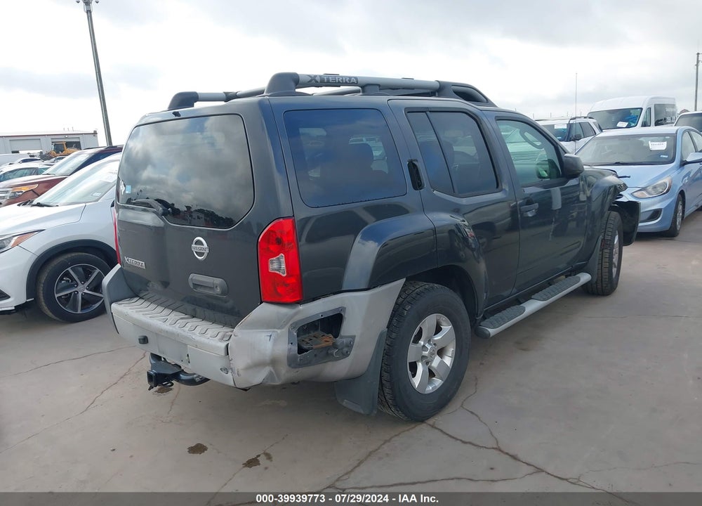 2009 NISSAN XTERRA S VIN: 5N1AN08U59C501146