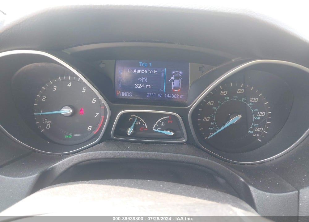 2013 FORD FOCUS SE VIN: 1FADP3K20DL222819