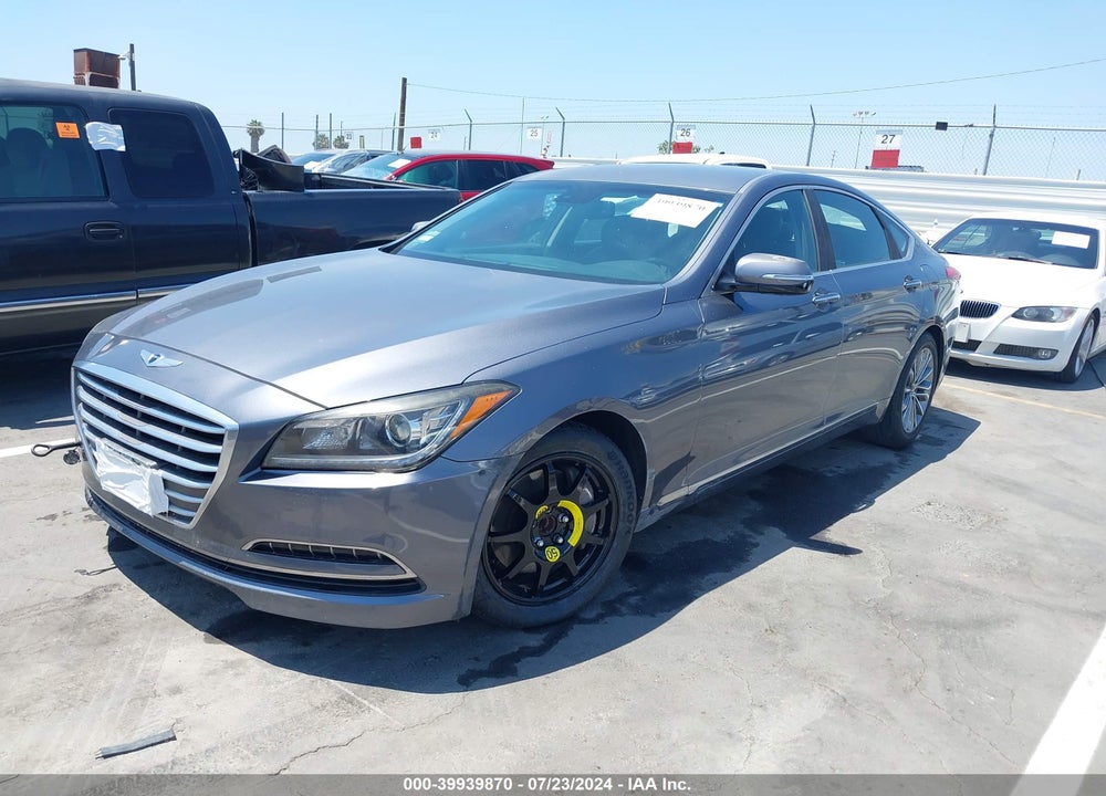 2016 HYUNDAI GENESIS 3.8 VIN: KMHGN4JEXGU142078