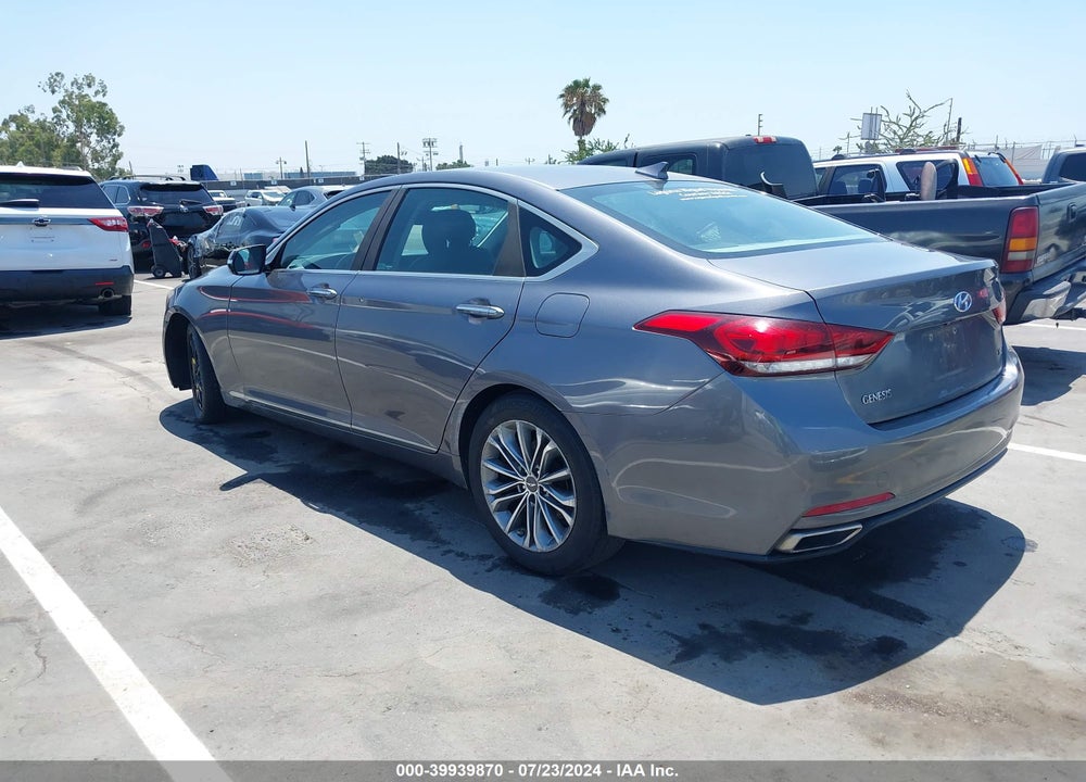 2016 HYUNDAI GENESIS 3.8 VIN: KMHGN4JEXGU142078