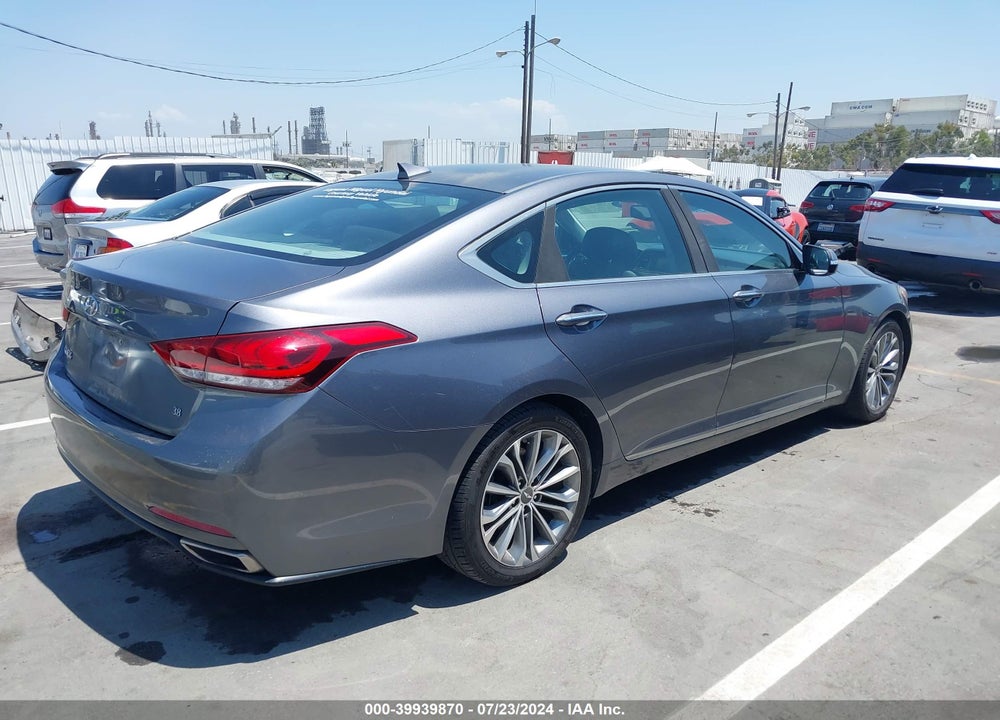2016 HYUNDAI GENESIS 3.8 VIN: KMHGN4JEXGU142078