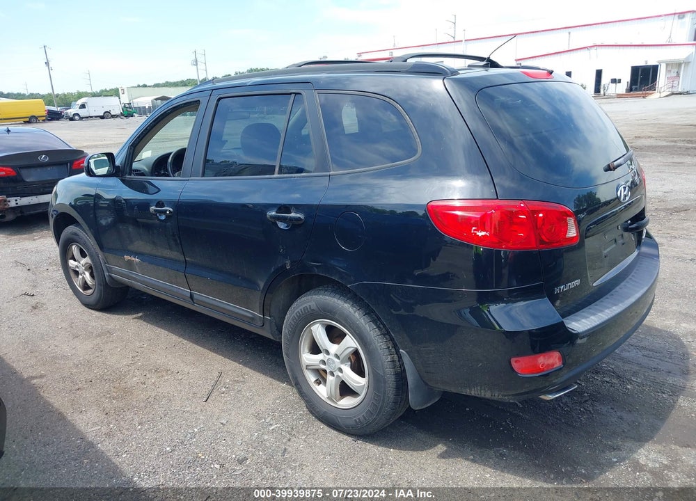 2007 HYUNDAI SANTA FE GLS VIN: 5NMSG13D67H120422
