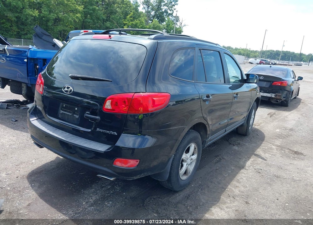 2007 HYUNDAI SANTA FE GLS VIN: 5NMSG13D67H120422