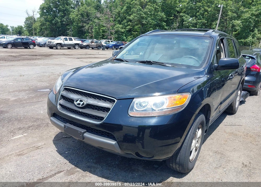 2007 HYUNDAI SANTA FE GLS VIN: 5NMSG13D67H120422